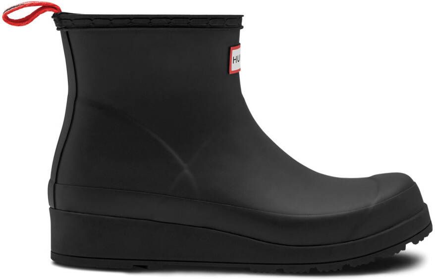 HUNTER Regenlaarzen Dames Play Boot Short Rubber Zwart