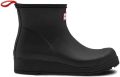 HUNTER Regenlaarzen Dames Play Boot Short Rubber Zwart - Zwart