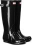 Hunter Boots & laarzen Womens Original Tall Gloss Boot Black in zwart - Thumbnail 2