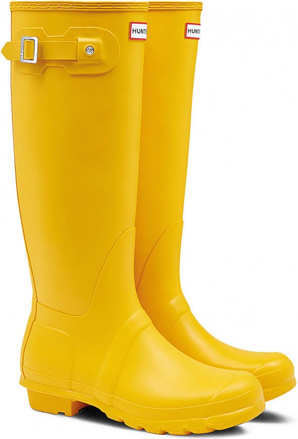 Hunter Boots Women's Original Tall Rubberlaarzen geel