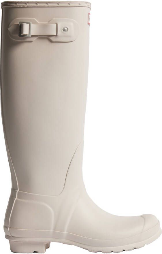 Hunter Boots Women's Original Tall Rubberlaarzen grijs beige