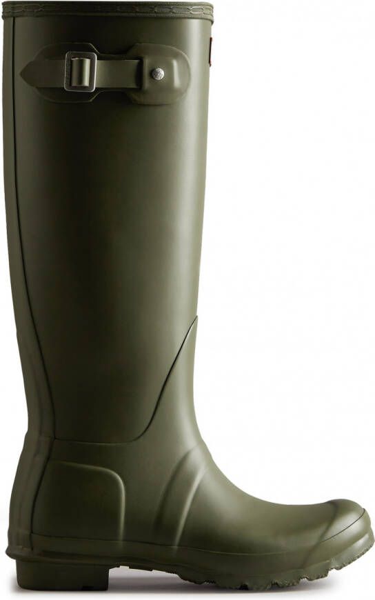 Hunter Boots Women's Original Tall Rubberlaarzen olijfgroen - Foto 5