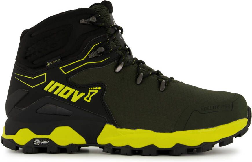 Inov-8 Roclite Pro G 400 GTX V2 Wandelschoenen zwart olijfgroen