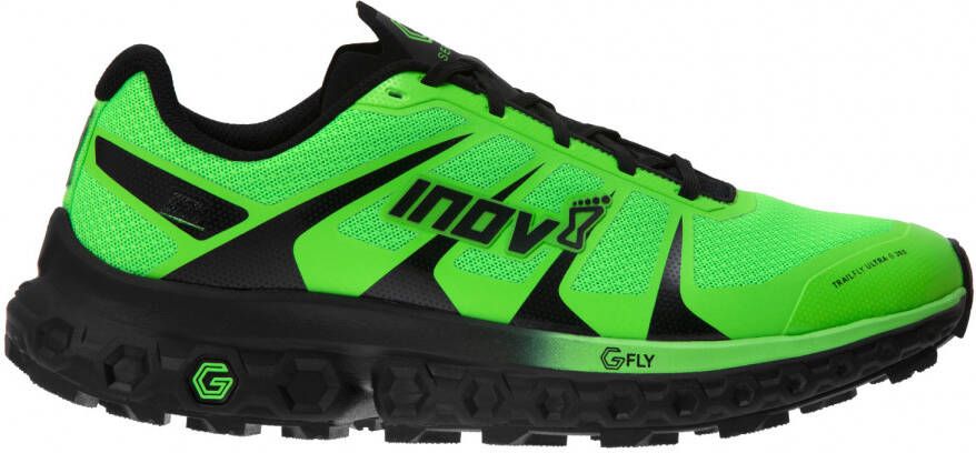 Inov-8 TrailFly Ultra G 300 Max Trailrunningschoenen groen zwart