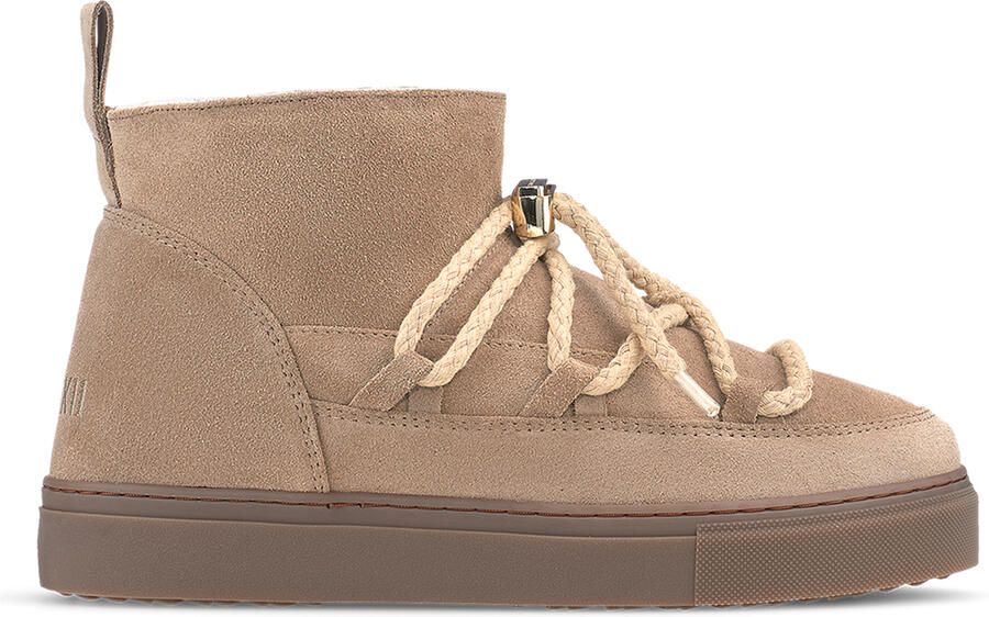 INUIKII Vachtlaarzen Dames Classic Low Suède Beige - Foto 2