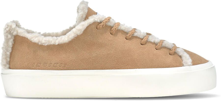 Inuikii Women's Shearling Low Sneakers beige wit - Foto 2