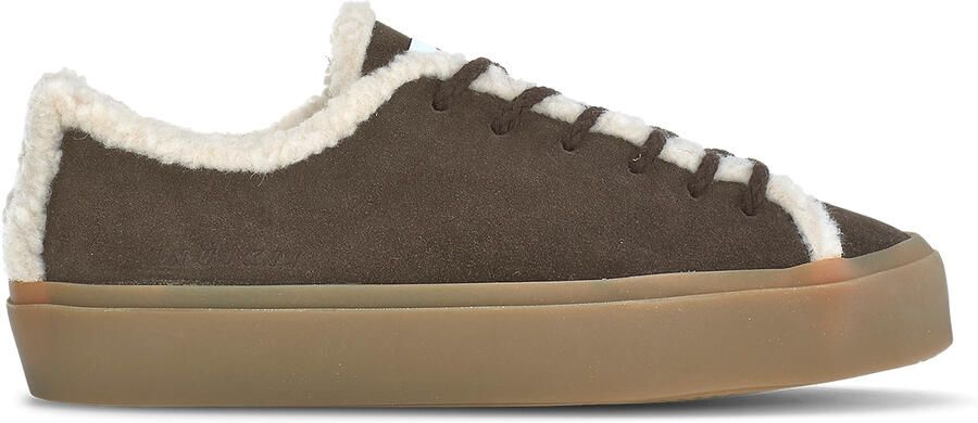 Inuikii Women's Shearling Low Sneakers beige bruin - Foto 2