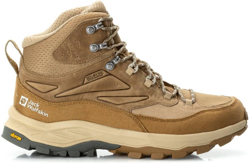 Jack Wolfskin Cyrox Texaporeid Wandelschoenen beige bruin