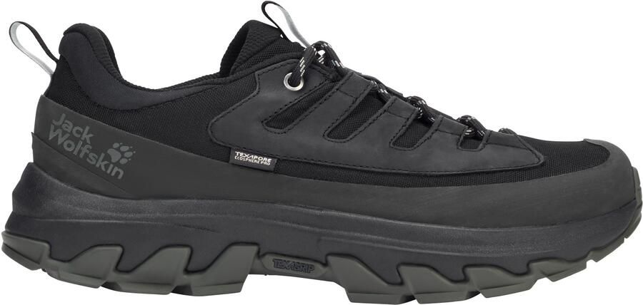 Jack Wolfskin Apex Hike Texapore Low Multisportschoenen grijs zwart