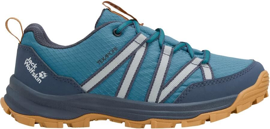 Jack Wolfskin Kid's Wild Hike Texapore Low Multisportschoenen blauw