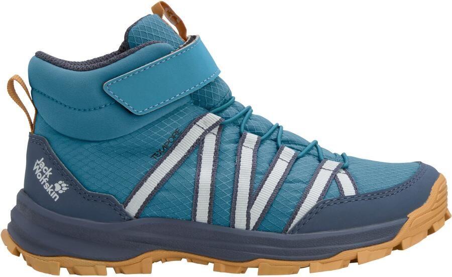 Jack Wolfskin Kid's Wild Hike Texapore Mid VC Wandelschoenen blauw