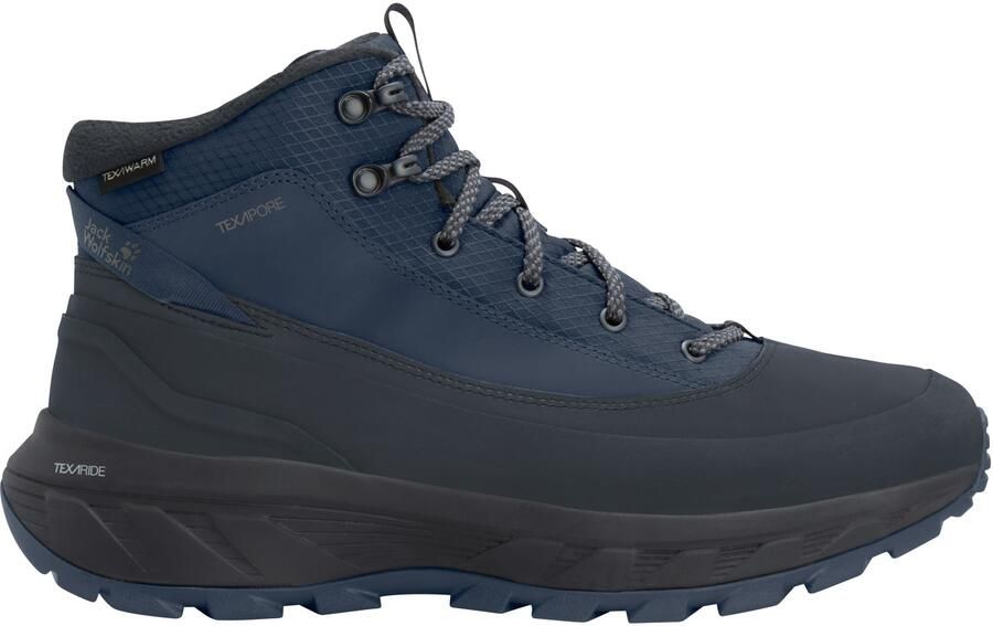 Jack Wolfskin Wild Quest Texapore Mid Winterschoenen blauw
