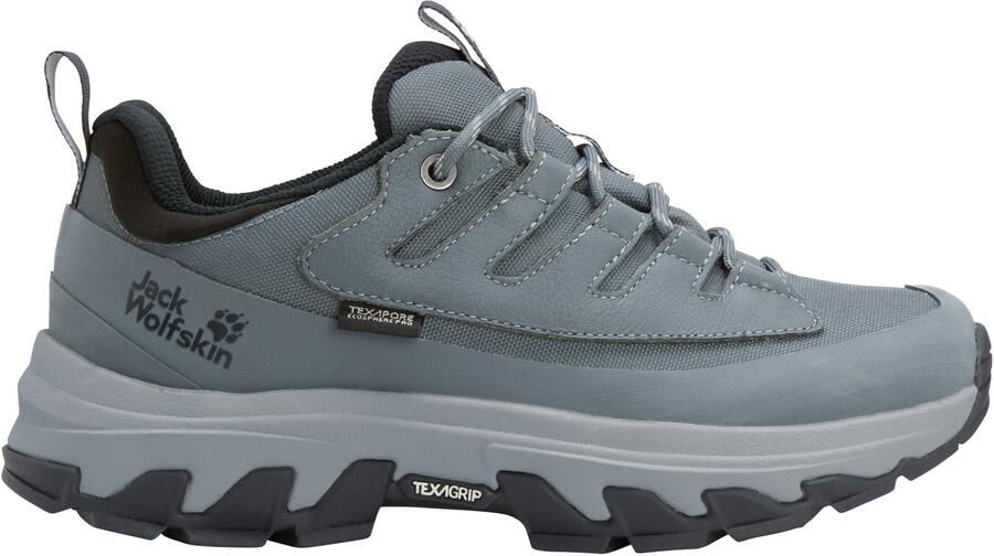 Jack Wolfskin Women's Apex Hike Texapore Low Multisportschoenen grijs