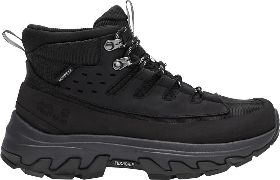 Jack Wolfskin Women's Apex Hike Texapore Mid Wandelschoenen zwart