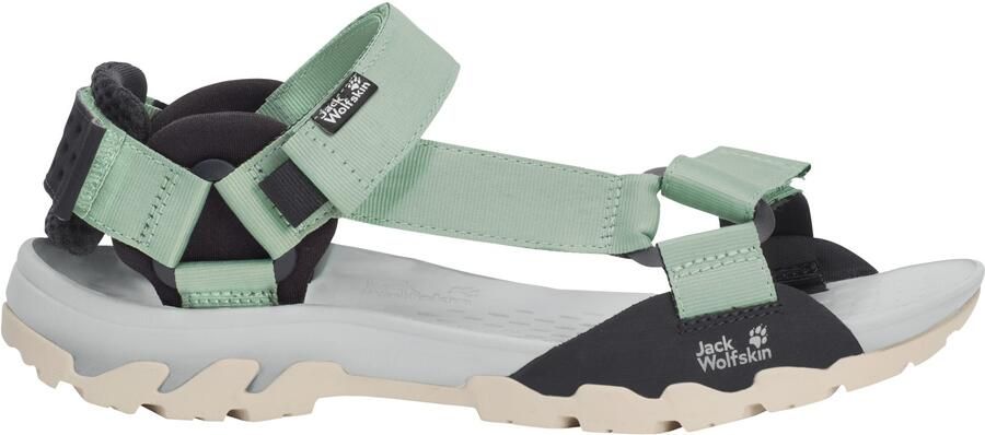 Jack Wolfskin Women's Ridge Sandal Sandalen grijs