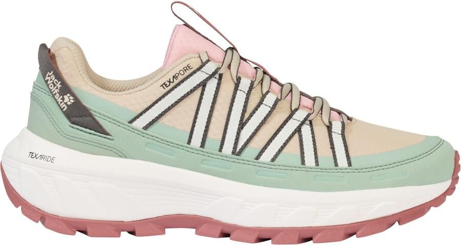 Jack Wolfskin Women's Wild Hike Texapore Low Multisportschoenen wit