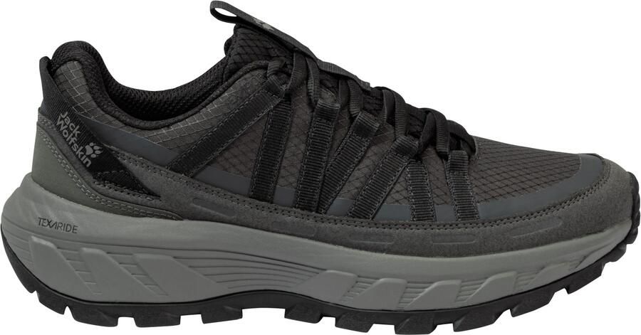 Jack Wolfskin Women's Wild Hike Texapore Low Multisportschoenen zwart grijs