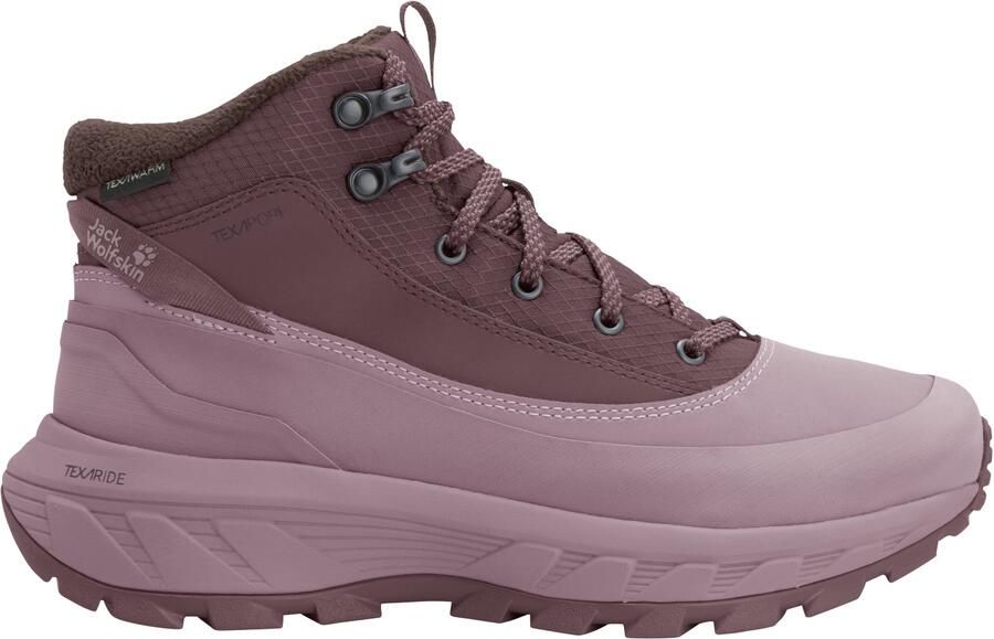 Jack Wolfskin Women's Wild Quest Texapore Mid Winterschoenen purper roze