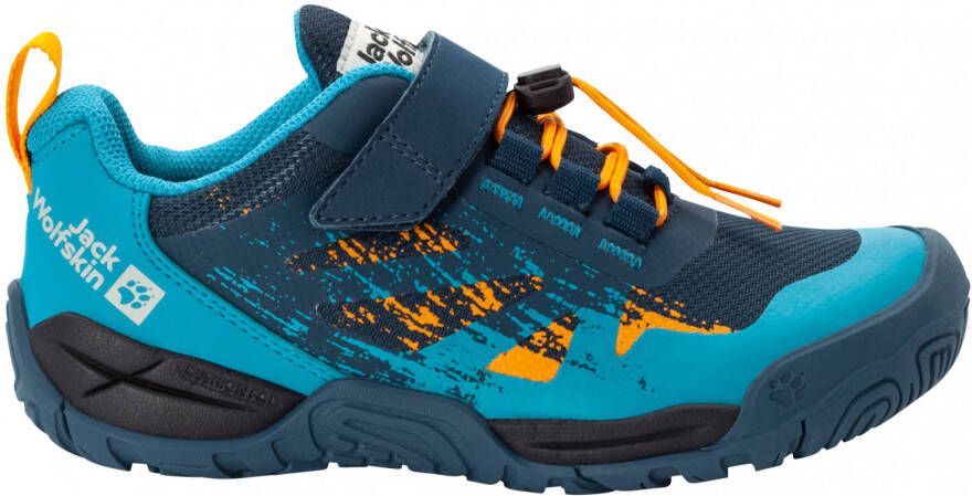 Jack Wolfskin Kid's Vili Action Low Multisportschoenen blauw