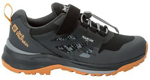 Jack Wolfskin Kid's Vili Hiker Texapore Low Multisportschoenen grijs zwart