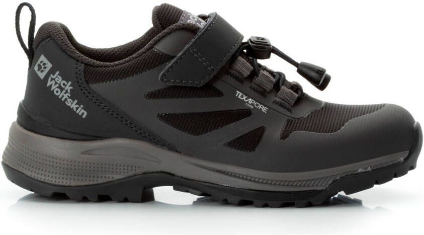 Jack Wolfskin Kid's Vili Hiker Texapore Low Multisportschoenen zwart