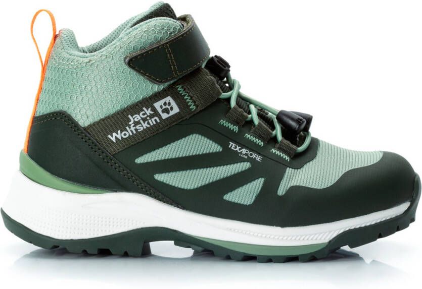 Jack Wolfskin Villi Hiker Texapore Mid Kids Waterdichte outdoor-schoenen Kinderen mint leaf