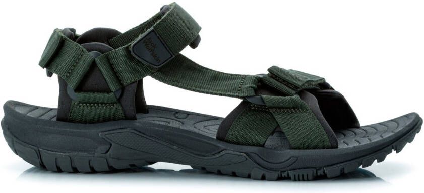 Jack Wolfskin Lakewood Ride Sandal Men Trekkingsandaal Heren island moss