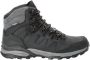 Jack Wolfskin Refugio Prime Texapore Mid Wandelschoenen Heren waterdichte mid wandelschoenen phantom - Thumbnail 1