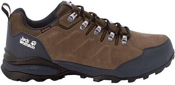 Jack Wolfskin Refugio Texapore Low Men Waterdichte wandelschoenen Heren Brown Phantom