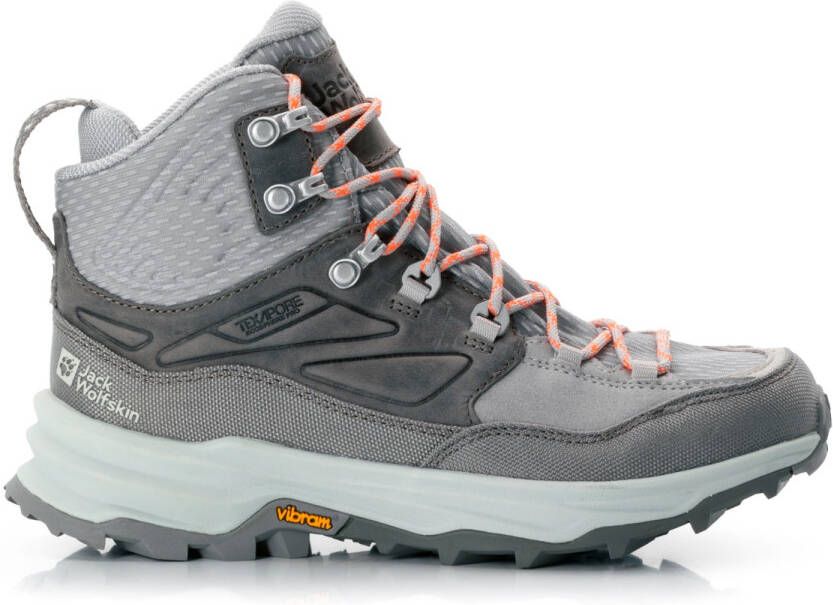 Jack Wolfskin Women's Cyrox Texapore Mid Wandelschoenen grijs