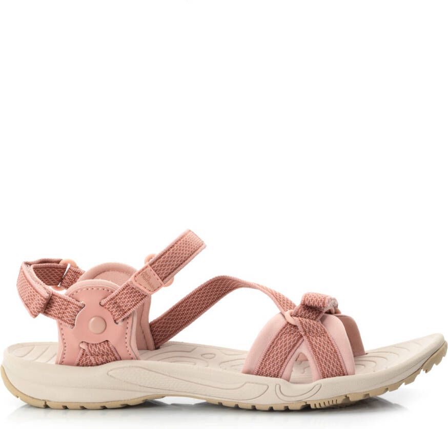 Jack Wolfskin Women's Lakewood Ride Sandal Sandalen beige roze