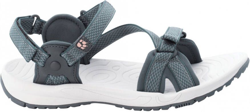 Jack Wolfskin Lakewood Ride Sandal Women Duurzame trekkingsandalen Dames 39.5 blauw bluish grey rose - Foto 6