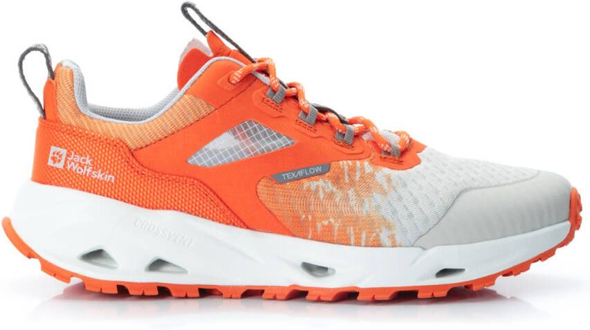 Jack Wolfskin Prelight Pro Vent Support System Low Women Wandelschoen Dames Digital Orange