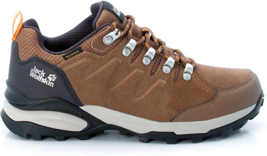 Jack Wolfskin Women's Refugio Texapore Low Multisportschoenen bruin