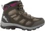 Jack Wolfskin Women's Vojo 3 Texapore Mid Wandelschoenen zwart olijfgroen - Thumbnail 1