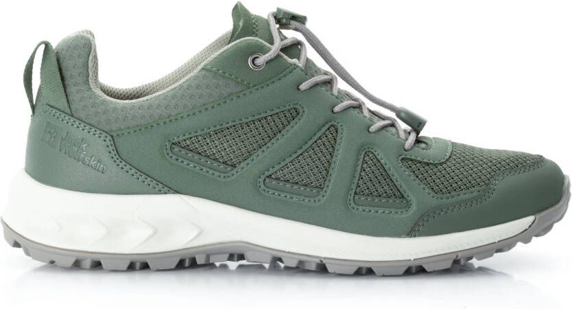 Jack Wolfskin Women's Woodland 2 Vent Low Multisportschoenen olijfgroen