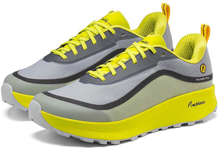 Joe Nimble Women's Trail Addict Flow Trailrunningschoenen grijs