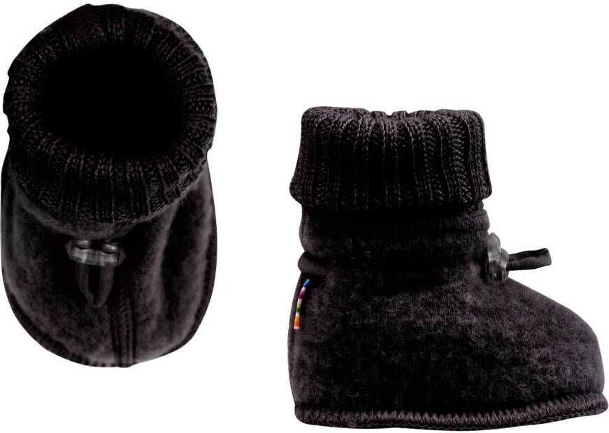 Joha Kid's 68 Sleeping Booties Pantoffels zwart