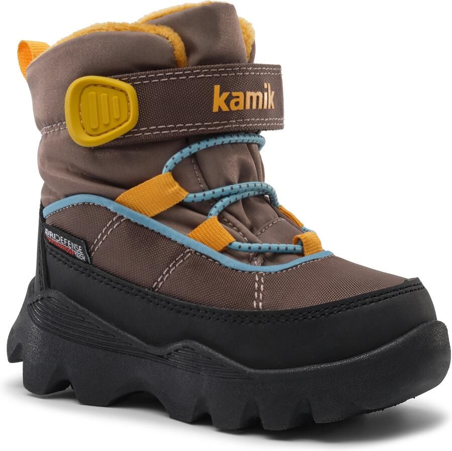 Kamik Kid's Stance 3 Winterschoenen zwart bruin