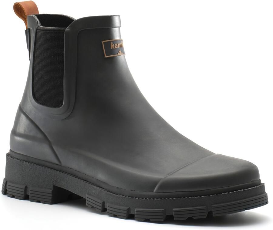 Kamik Women's Halifax Rubberlaarzen grijs zwart