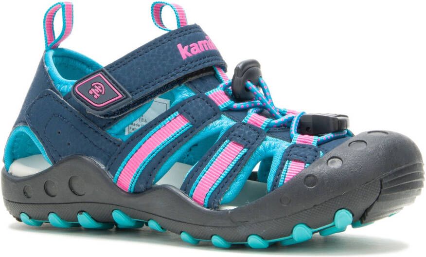Kamik Kid's Crab Sandalen blauw
