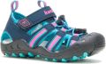 Kamik Crab Sandalen Blauw Zwart - Blauw