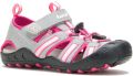 Kamik Crab Sandalen Zwart Grijs Meisjes - Roze