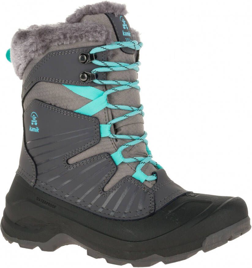Kamik Women's Icelandf Winterschoenen zwart grijs