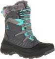 Kamik Women's Icelandf Winterschoenen zwart grijs - Zwart