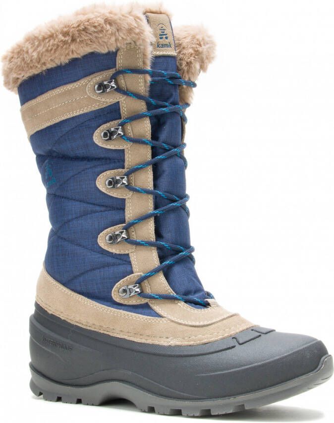Kamik Women's Snovalley 4 Winterschoenen blauw beige