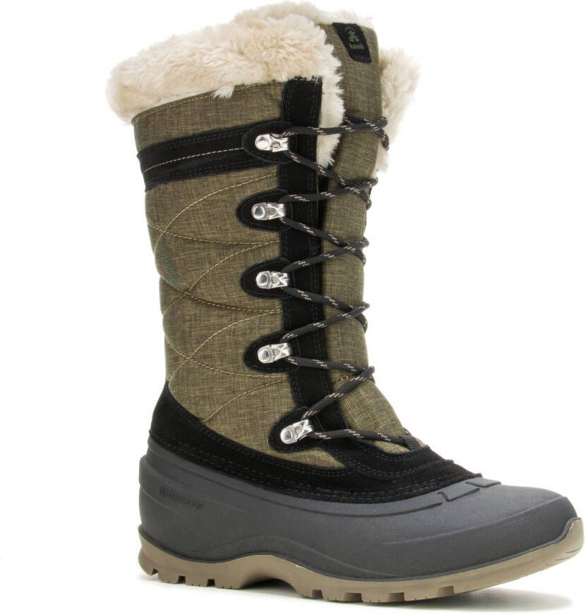 Kamik Women's Snovalley 4 Winterschoenen olijfgroen