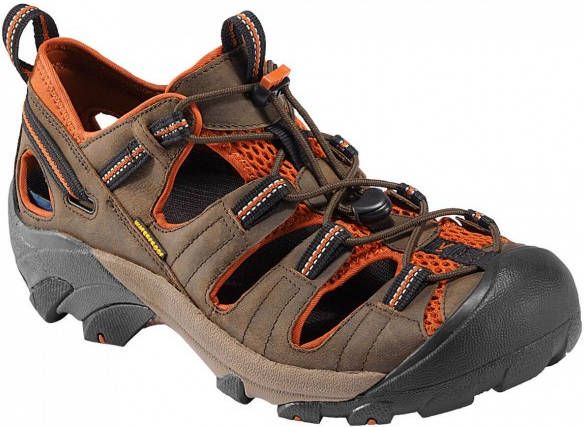 Keen Arroyo II Heren Wandelschoenen Black Olive Bombay Brown Groen Leer K1008419 - Foto 5
