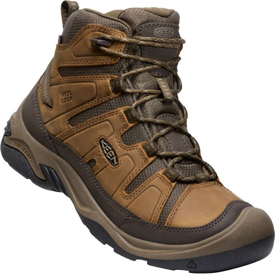 Keen Circadia Mid WP Wandelschoenen bruin