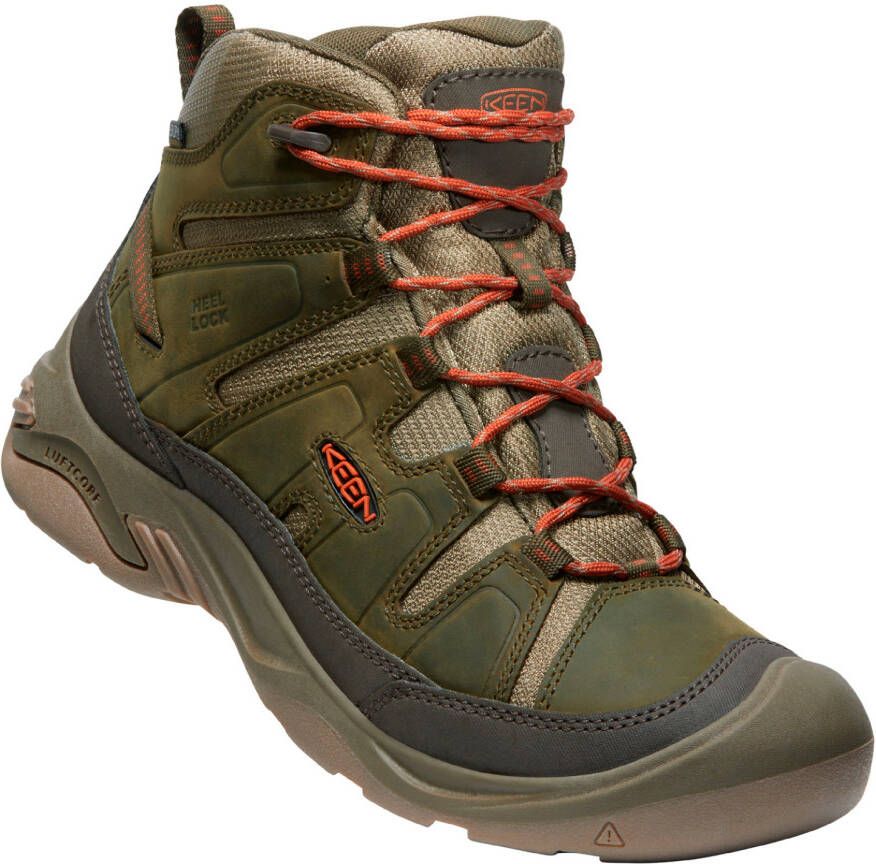 Keen Circadia Mid WP Wandelschoenen bruin